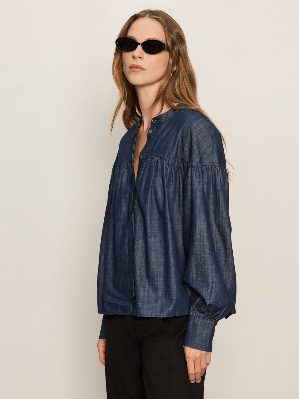 Personal Best Blouse - Moonshadow