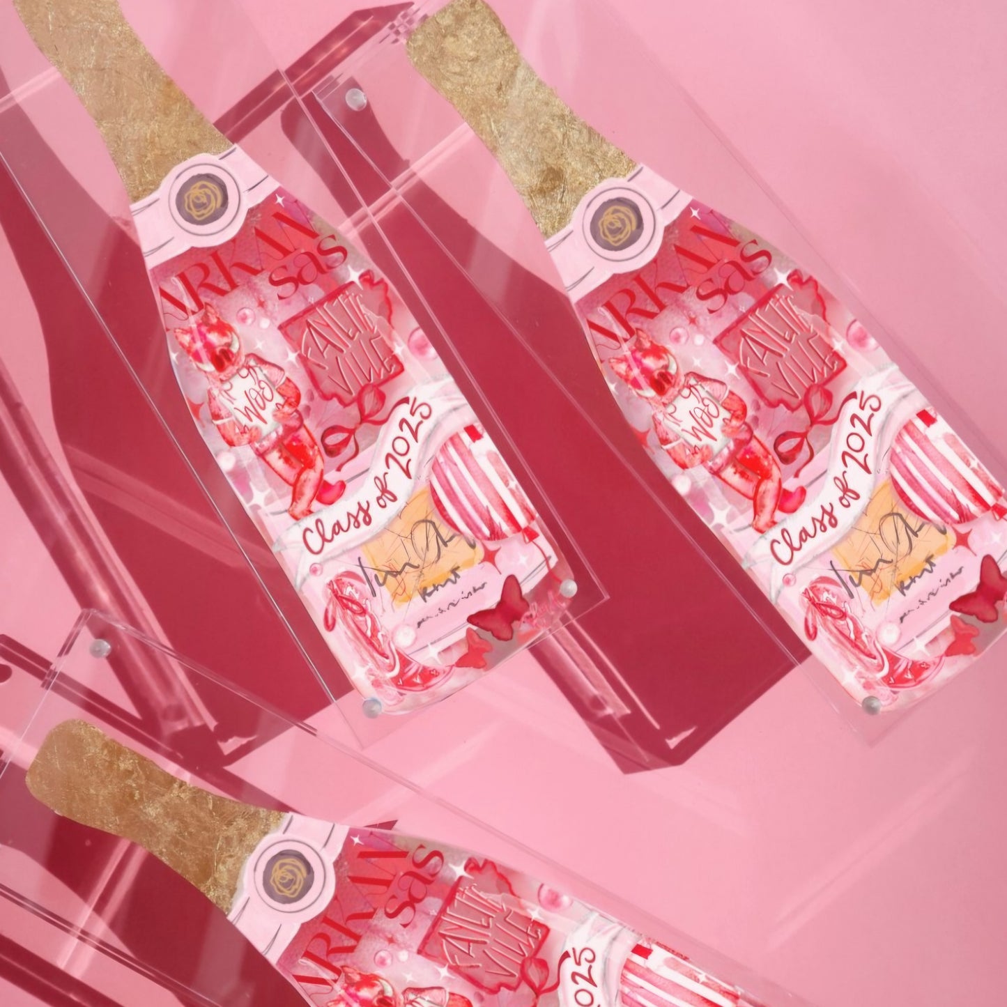 Taylor A. Designs - Fayetteville Grad Bottle