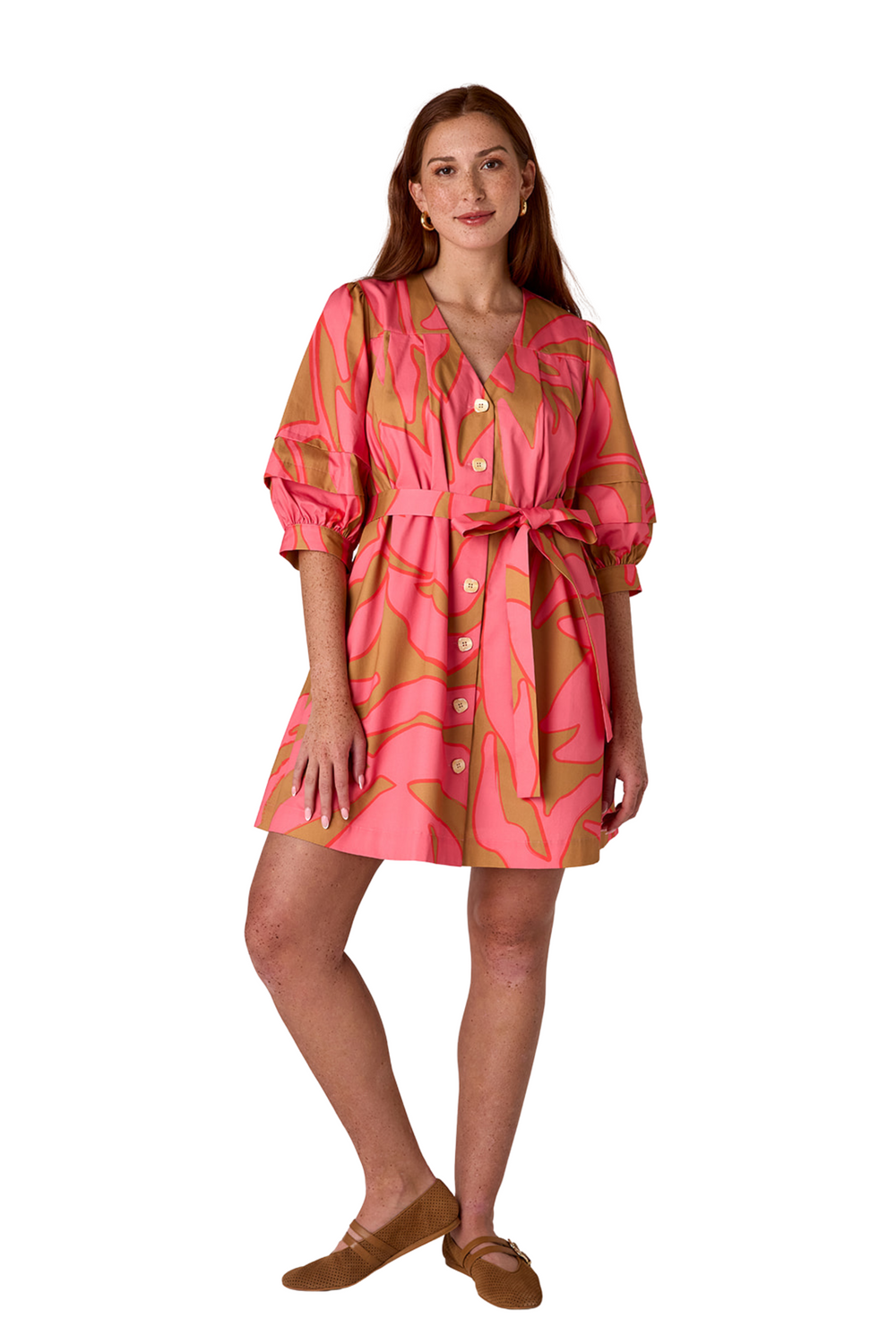 Lennie Dress - Pressed Floral