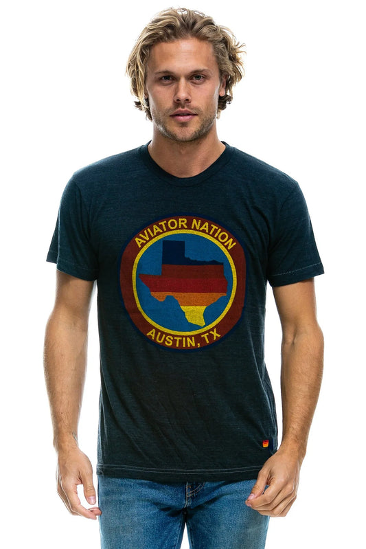 Signature Texas Tee - Charcoal