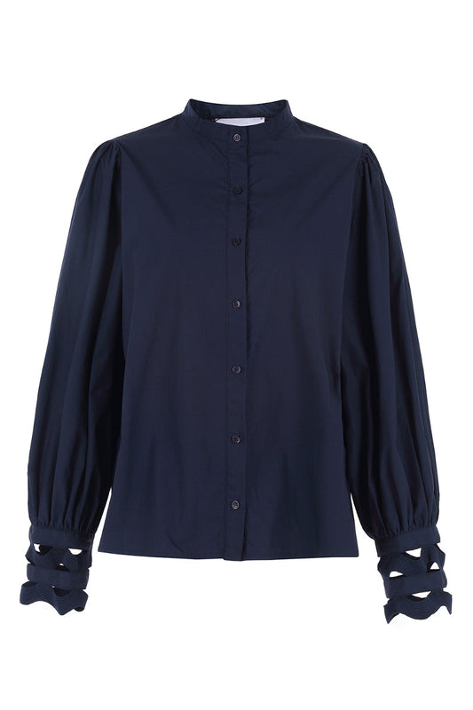 The Veronica Shirt - Navy