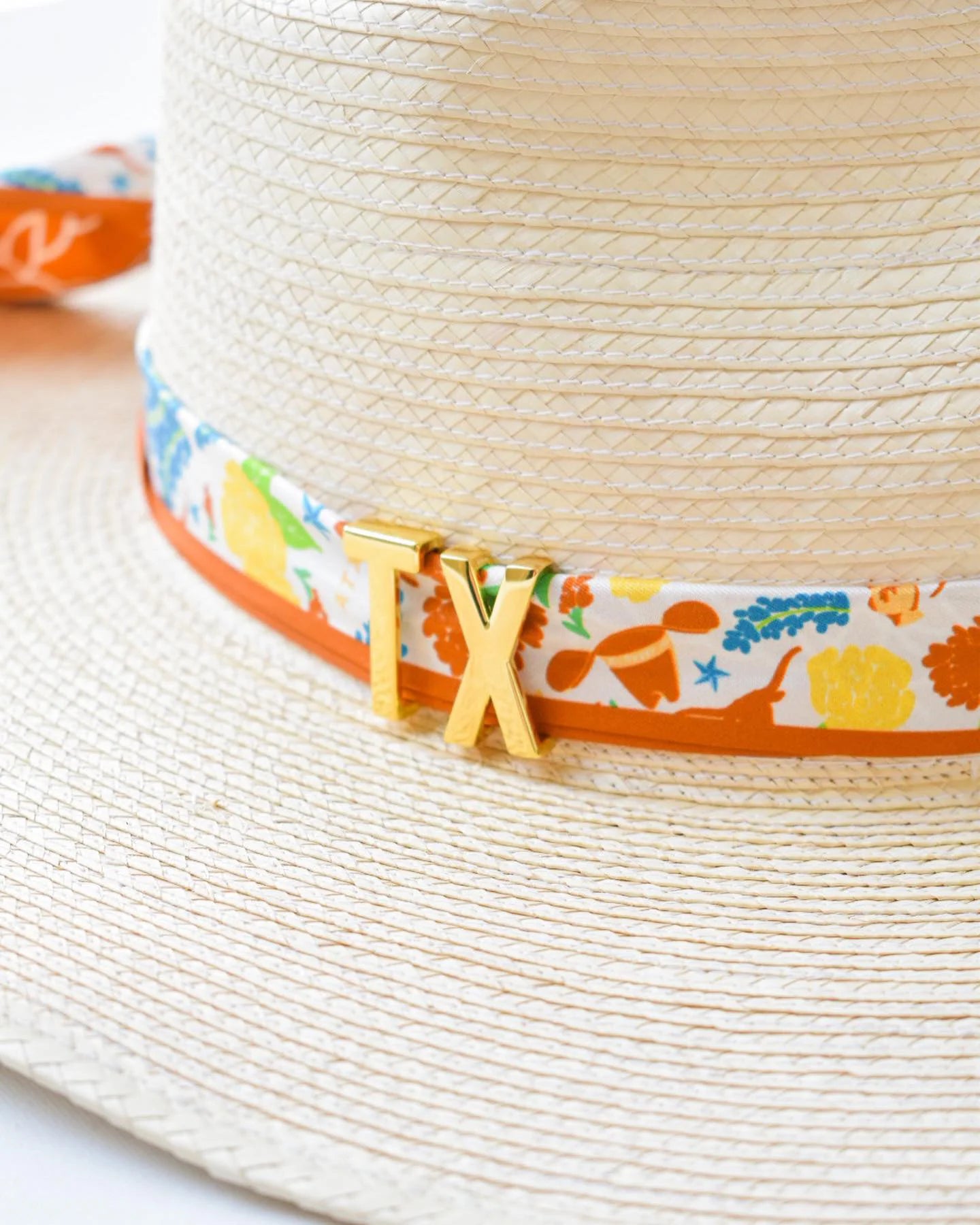 Saturday Silks - Texas Longhorns Skinny Scarf