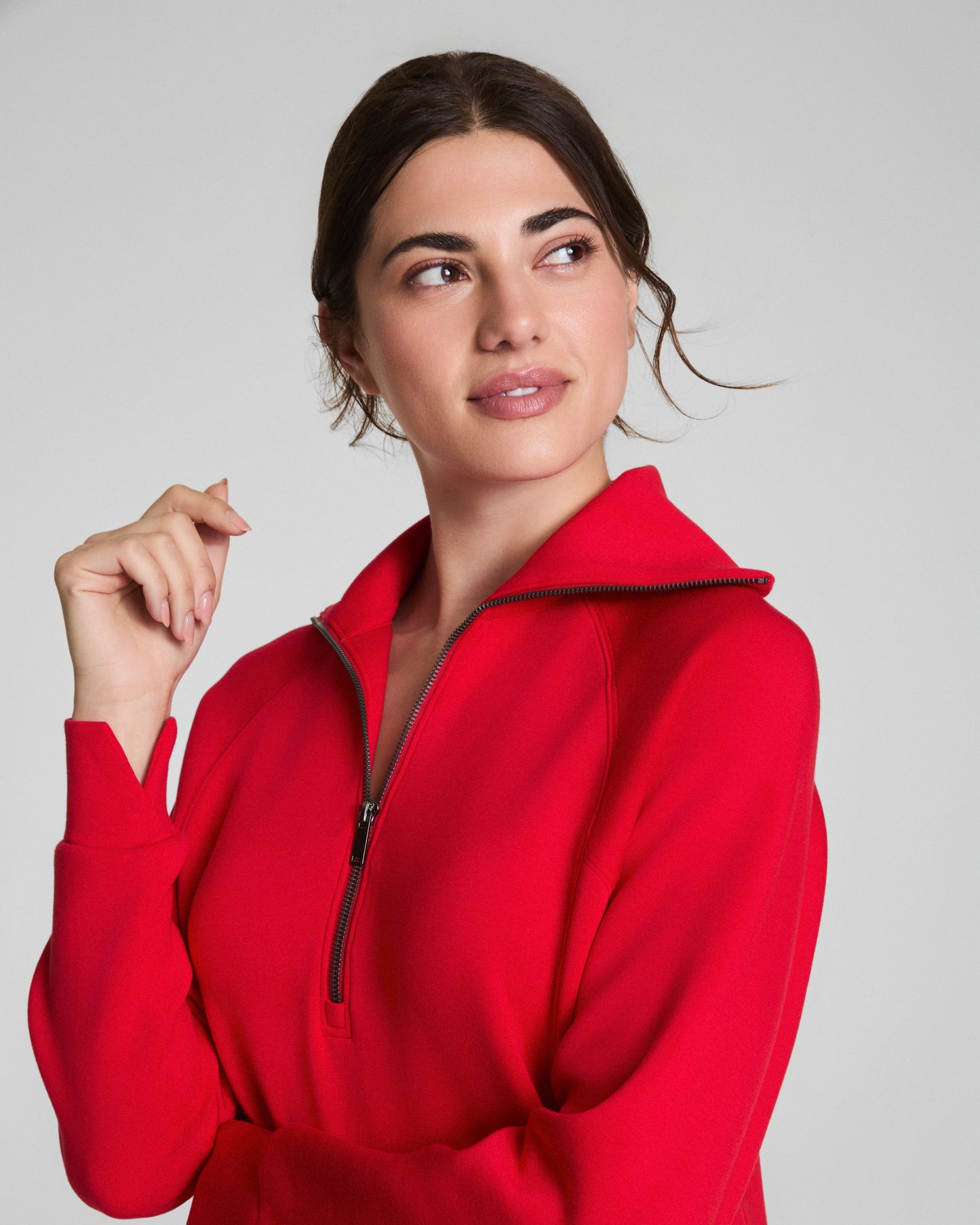 AirEssentials® Half Zip Dress - Spanx Red