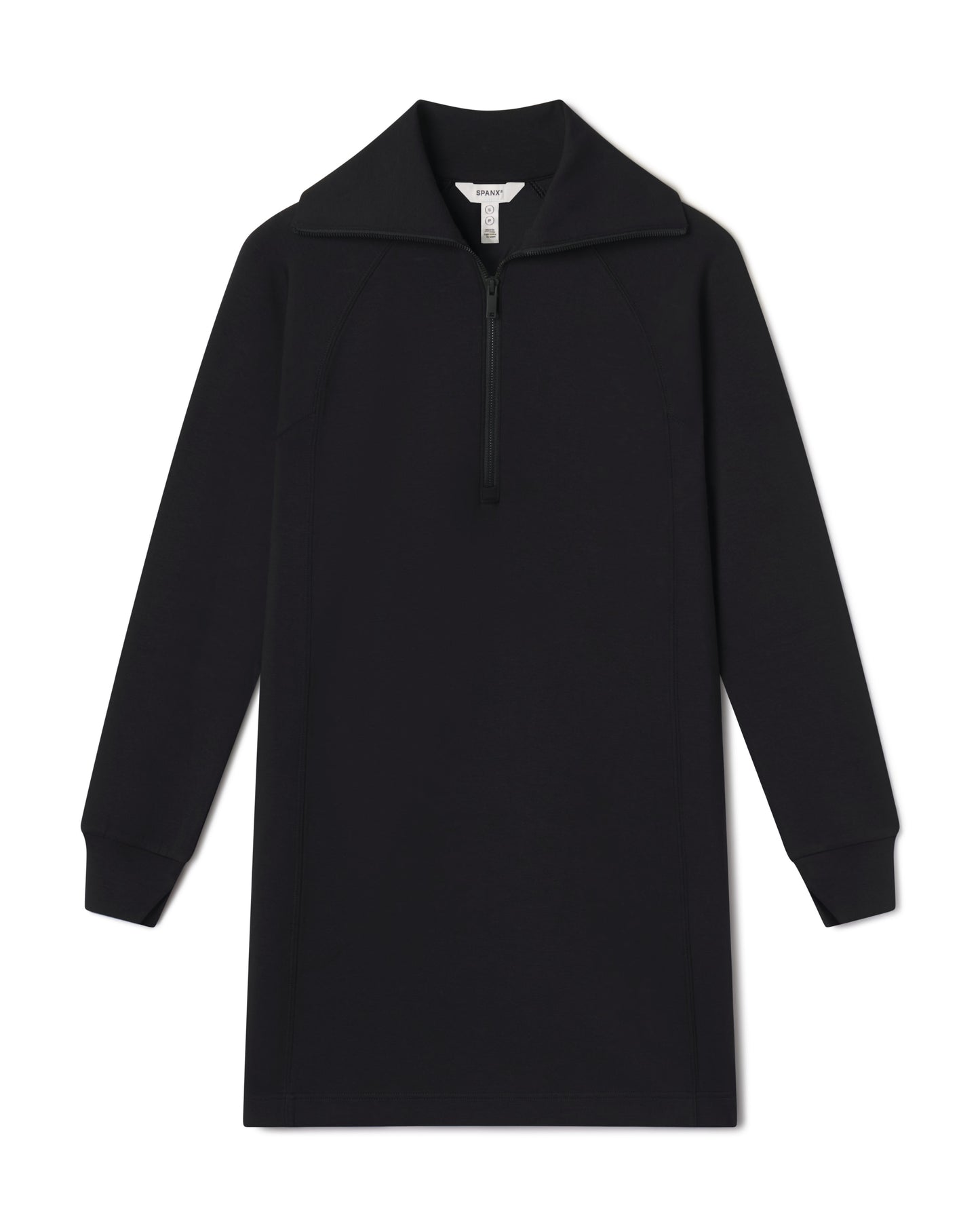 AirEssentials® Half Zip Dress - Very Black