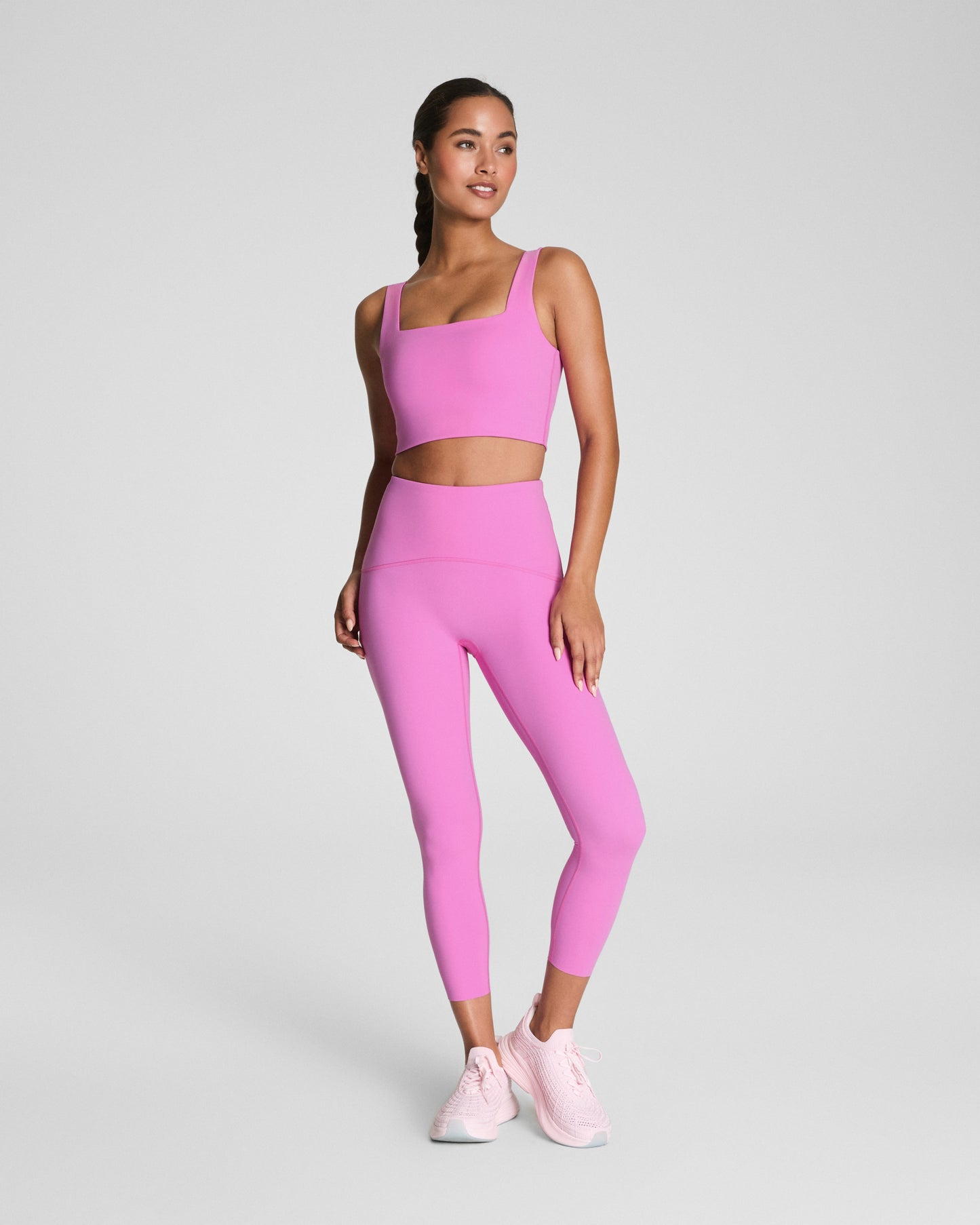 SPANXshape™ Booty Boost® 7/8 Leggings - Pink Geranium