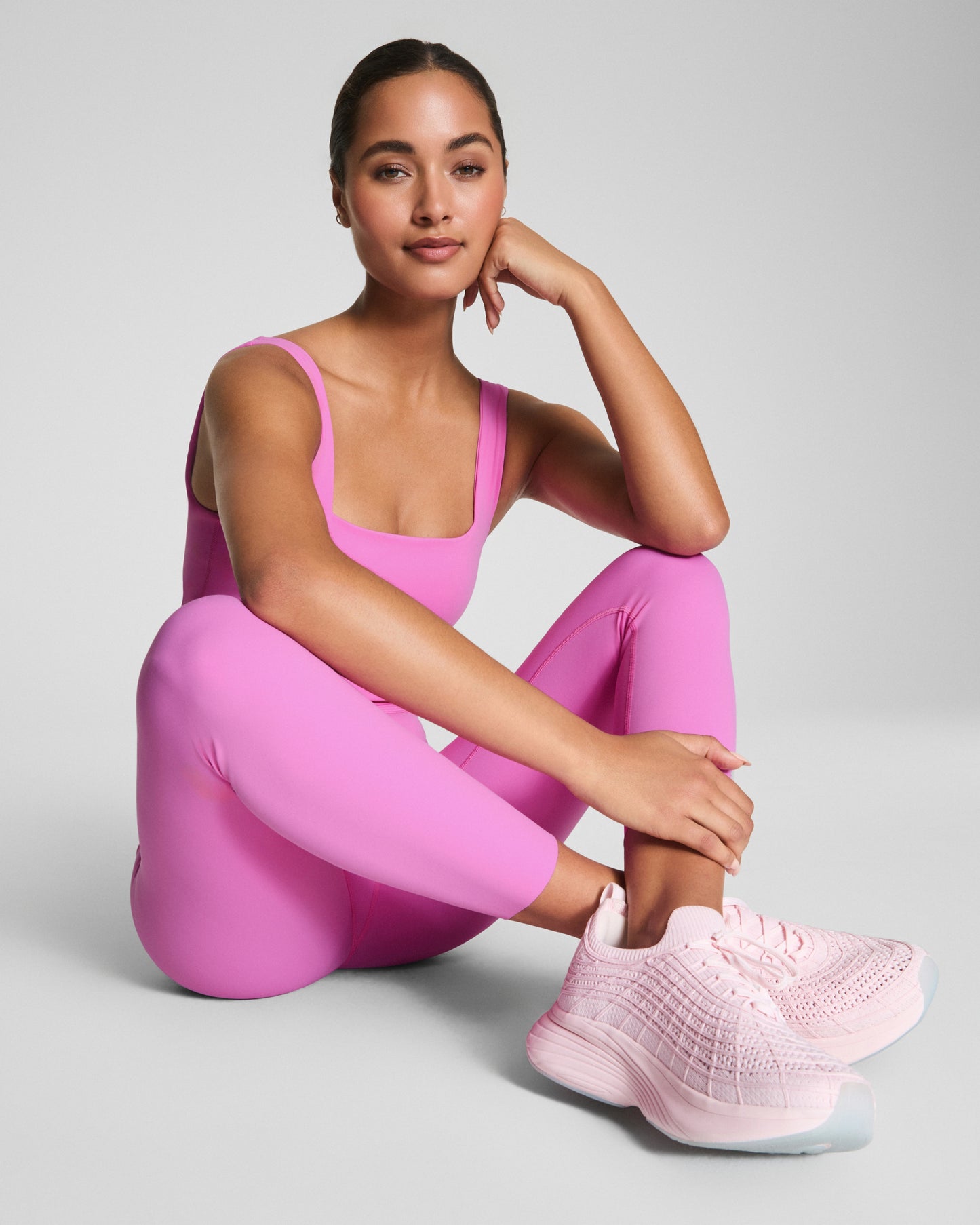 SPANXshape™ Booty Boost® 7/8 Leggings - Pink Geranium