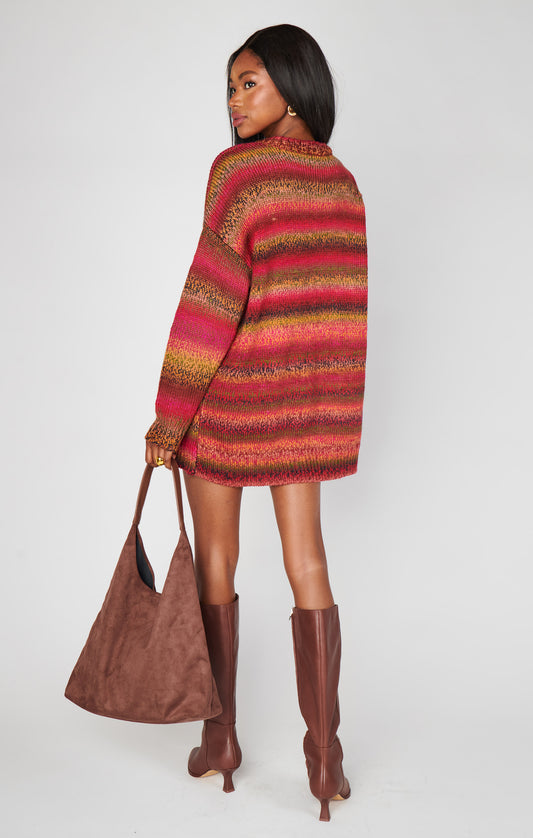 Canyon Tunic Sweater - Mood Ring Knit