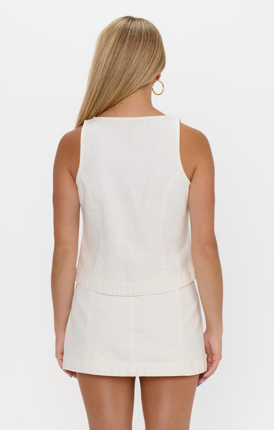 Lena Tie Tank - Seasalt