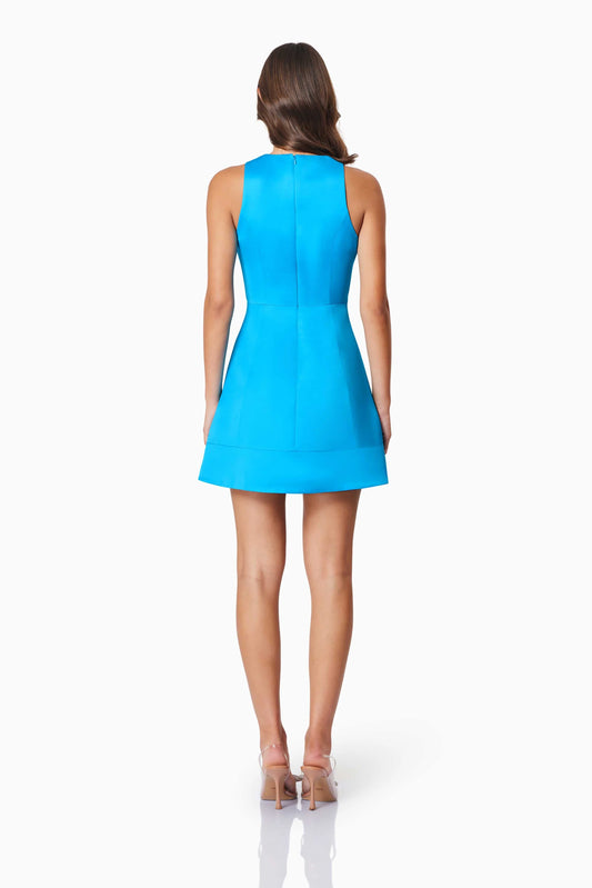 Alice Day Dress in Aqua