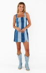 Show Me Your Mumu -Carlo Cut Out Dress - Horizon Stripe Knit