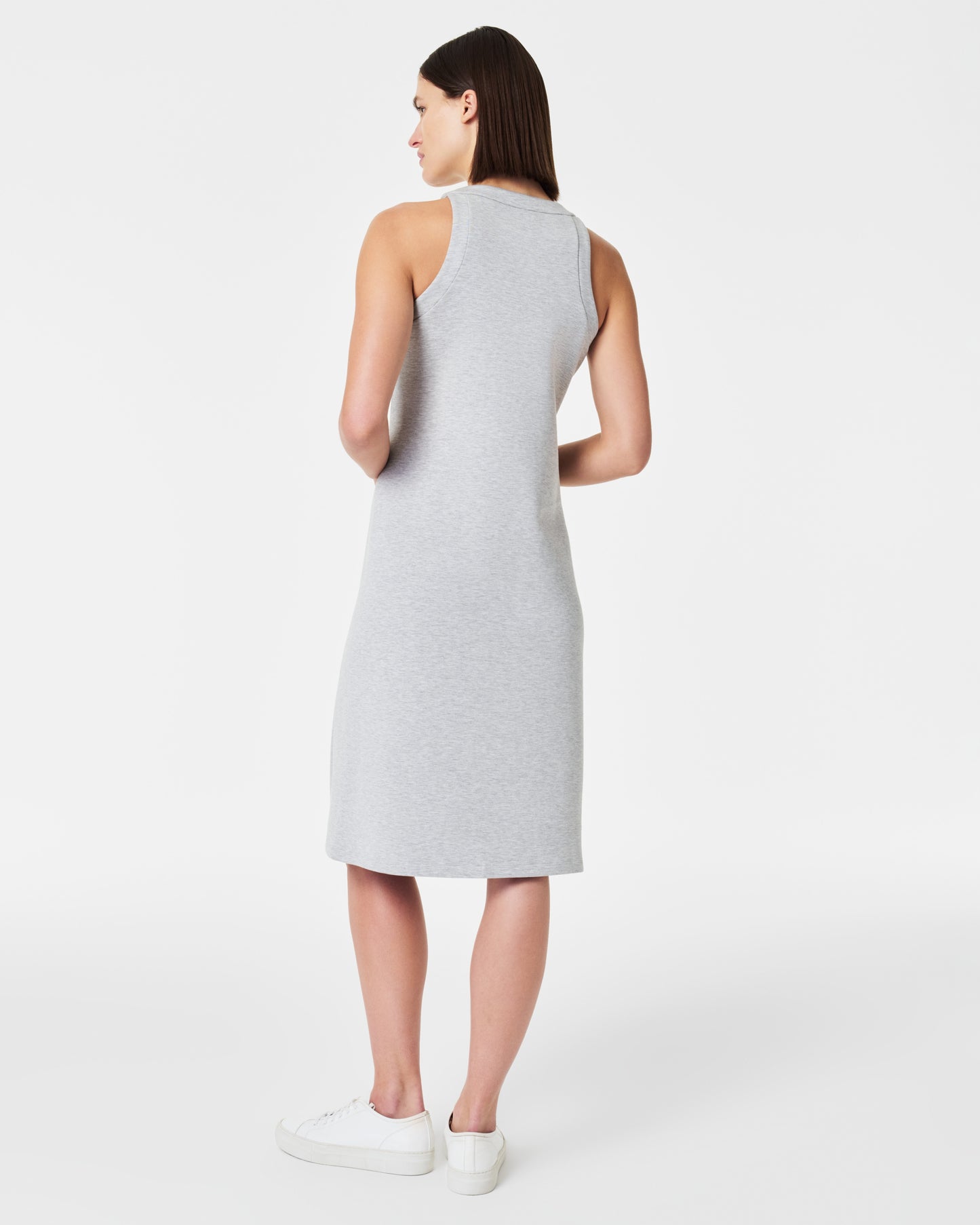 Spanx - AirEssentials Tank Midi Dress - Light Grey Heather