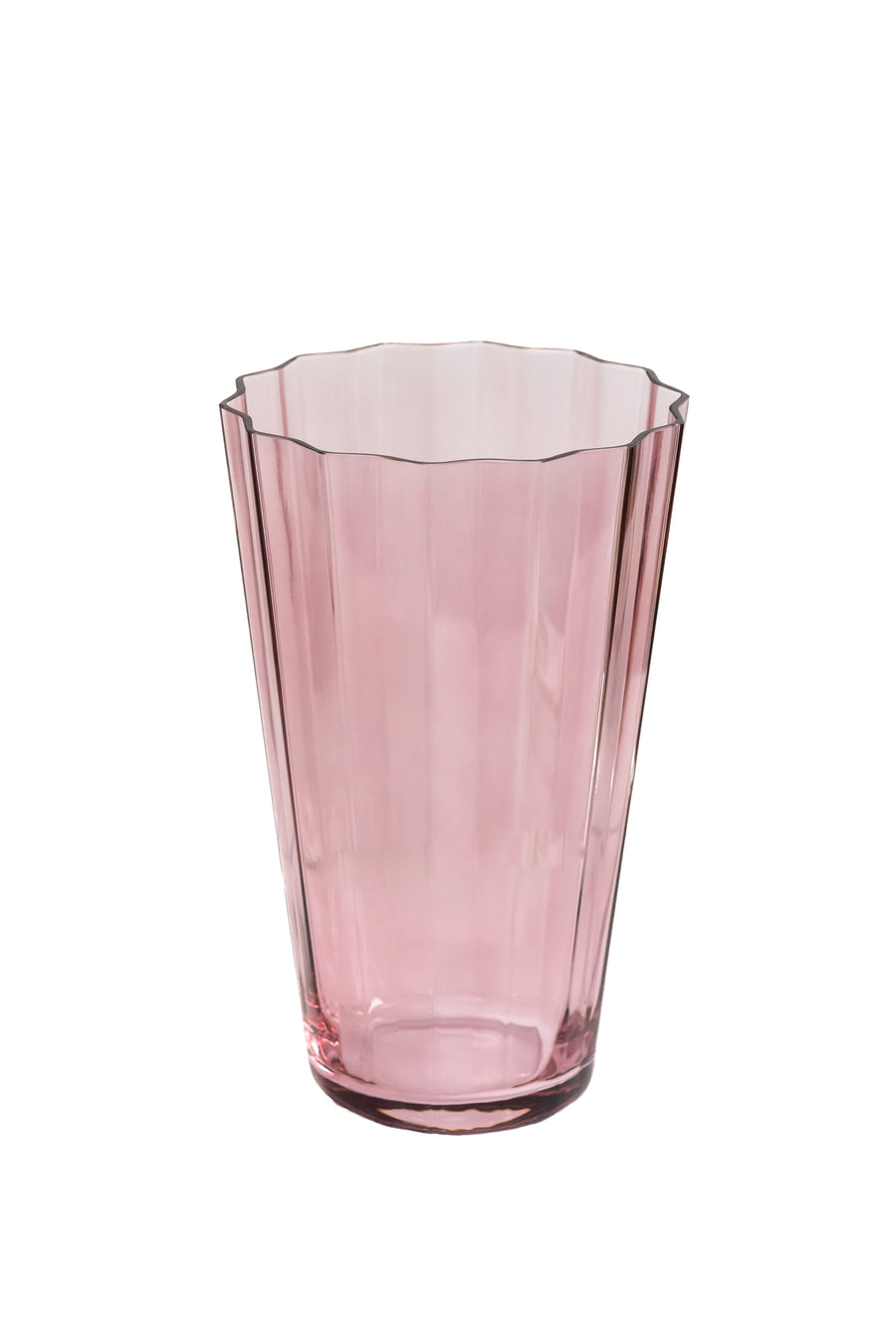 ESTELLE COLORED SUNDAY VASE - {ROSE}