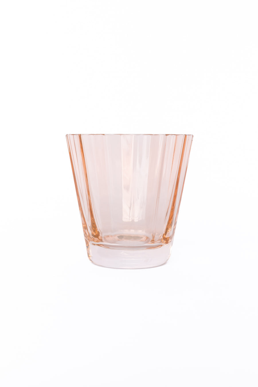 ESTELLE COLORED SUNDAY LOW BALLS - SET OF 6 {BLUSH PINK}