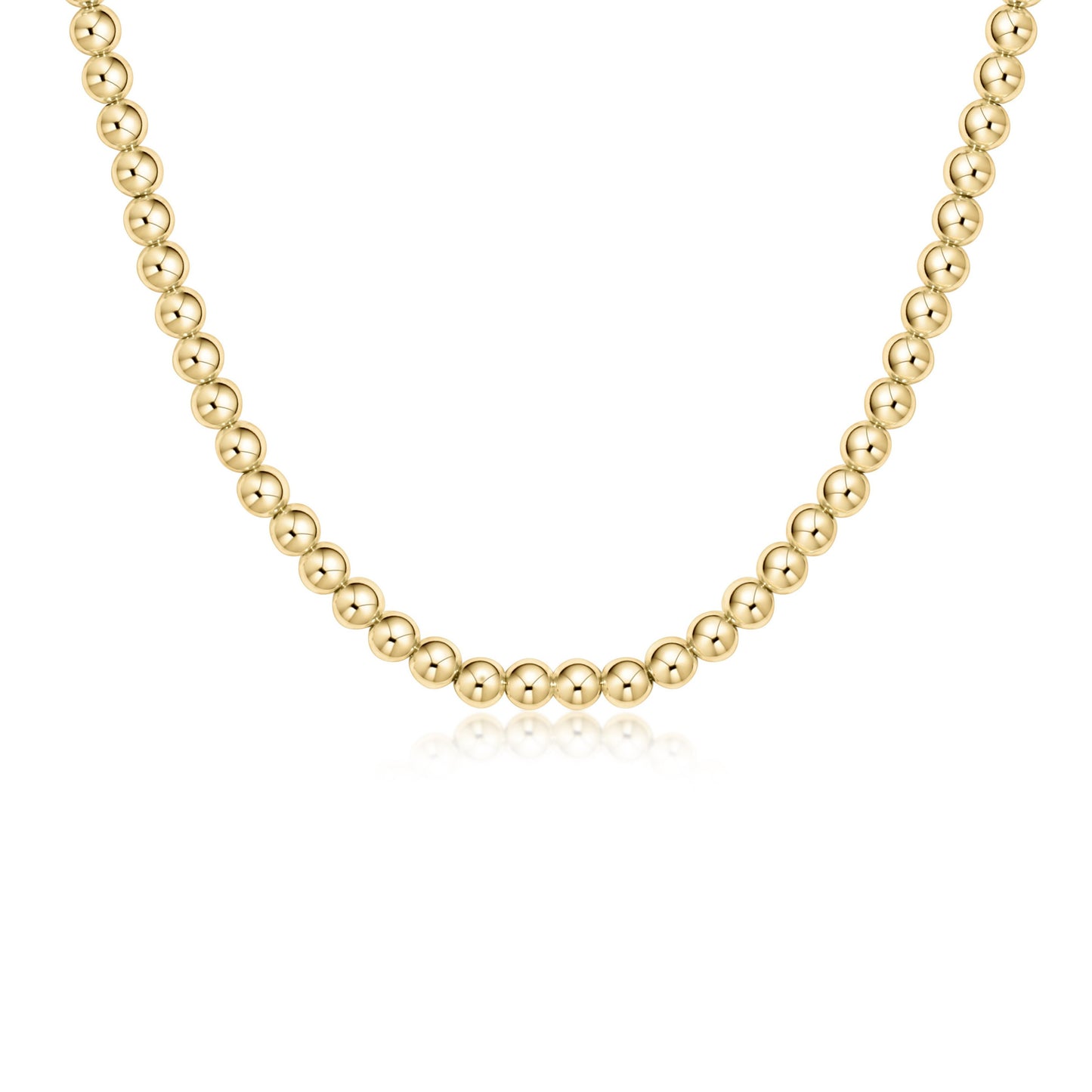 eNewton - Choker Classic Gold 5mm Bead