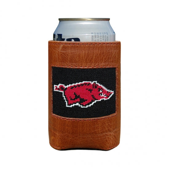 Arkansas Needlepoint Can Cooler