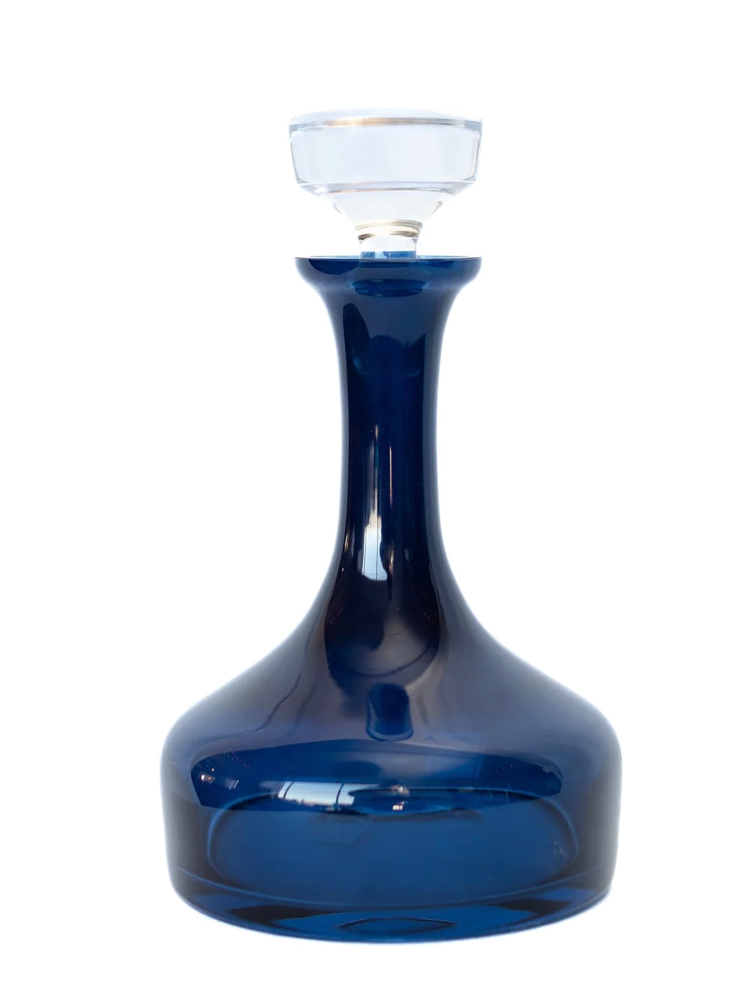 ESTELLE COLORED DECANTER - VOGUE {MIDNIGHT BLUE}
