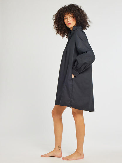 MILLE - Bonnie Dress - Black Poplin