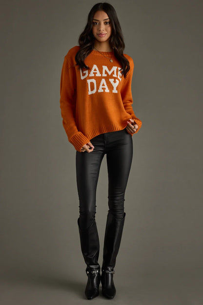 Game Day Sweater - Orange