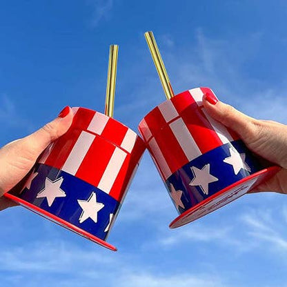 Hats Off To the USA Sipper