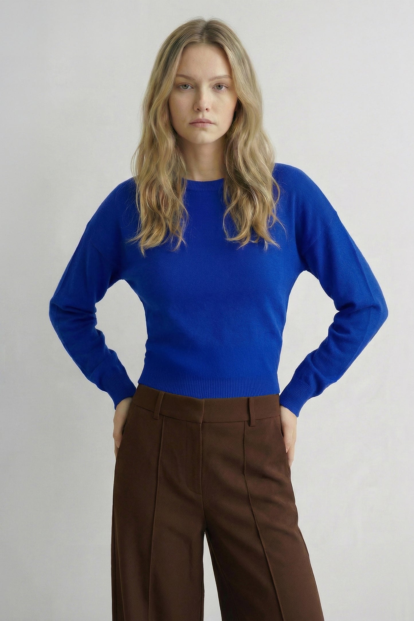 Polly Sweater - Deep Blue