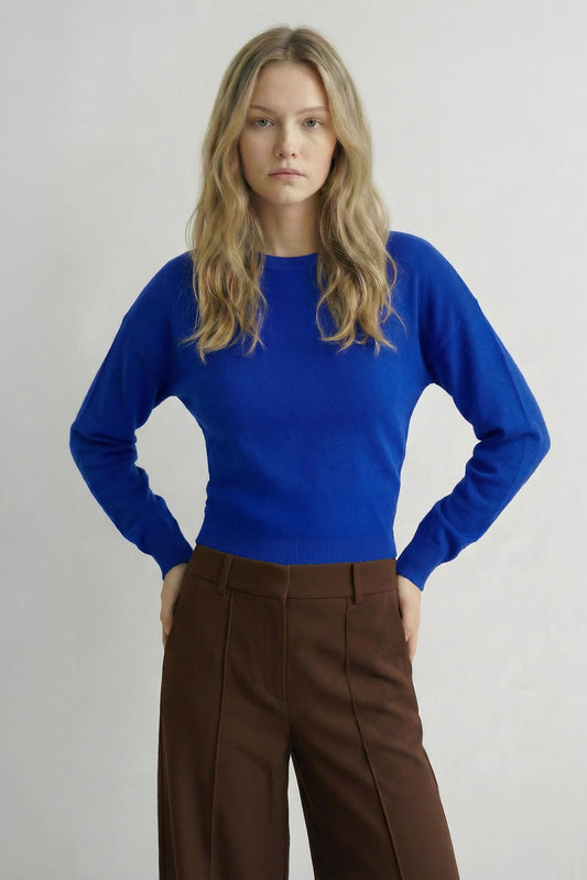 Polly Sweater - Deep Blue