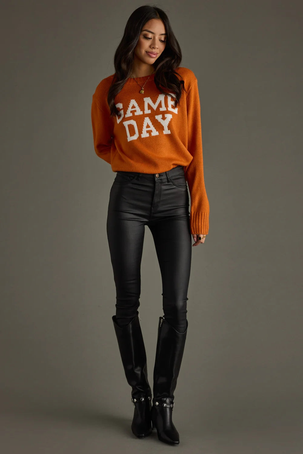 Game Day Sweater - Orange