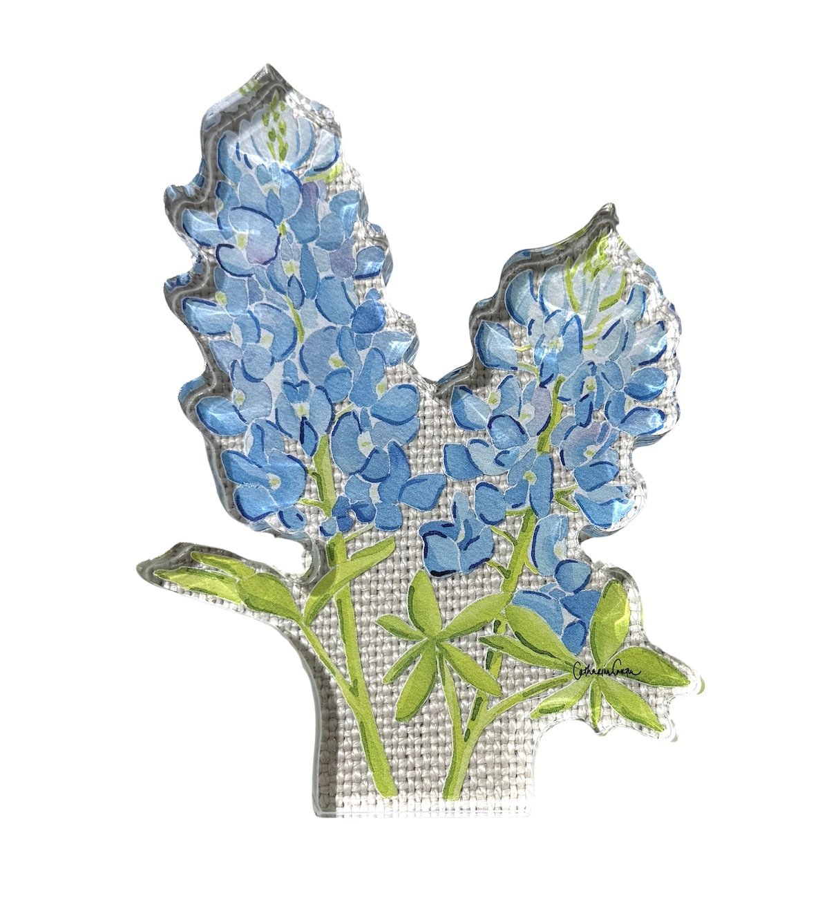 Bluebonnet Acrylic Art Block