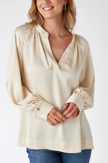 CROSBY - Rhett Tunic - Eggshell