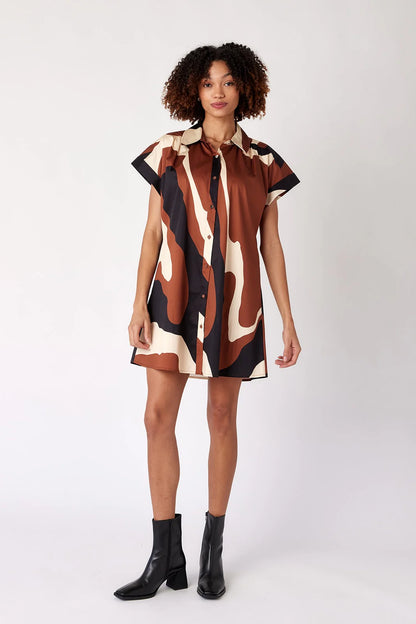 CROSBY - Jennings Dress - Topography