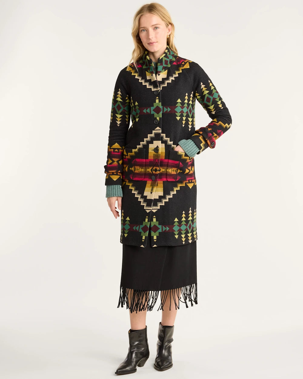 PENDLETON - Women's Four Corners Archive Blanket Coat