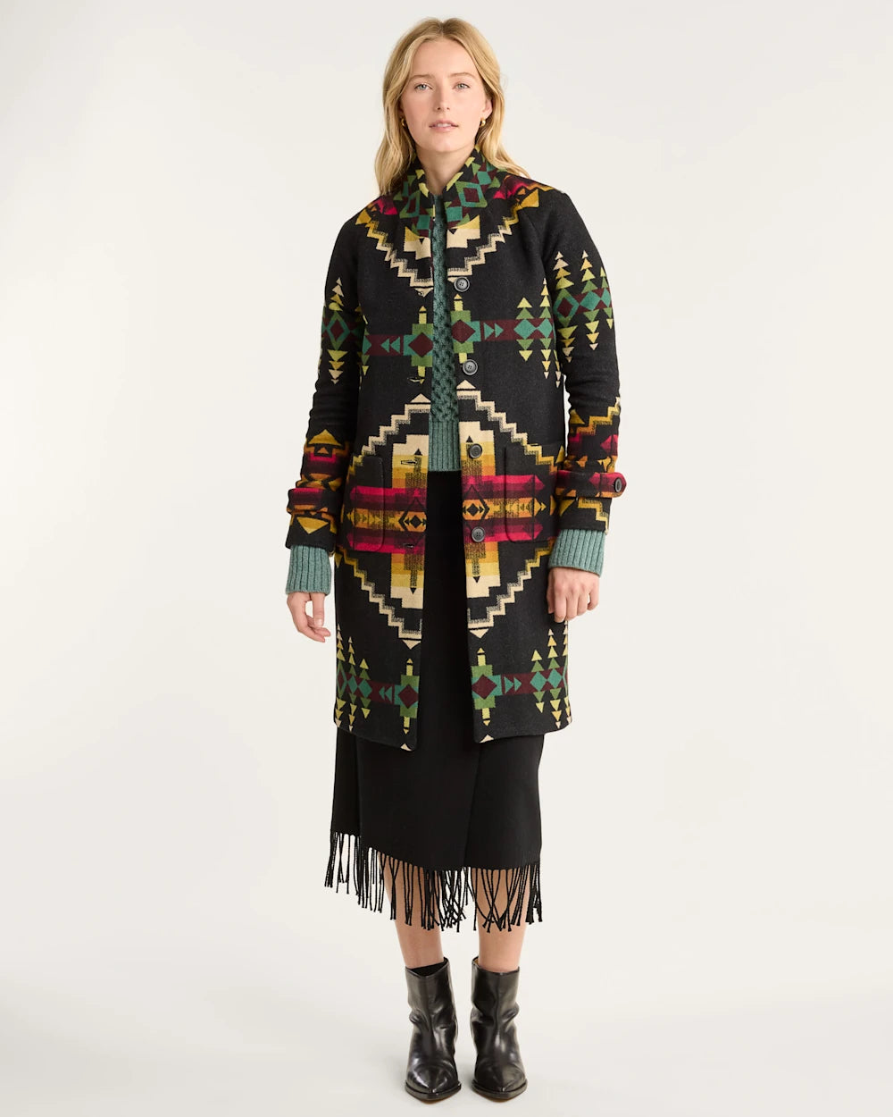 PENDLETON - Women's Four Corners Archive Blanket Coat