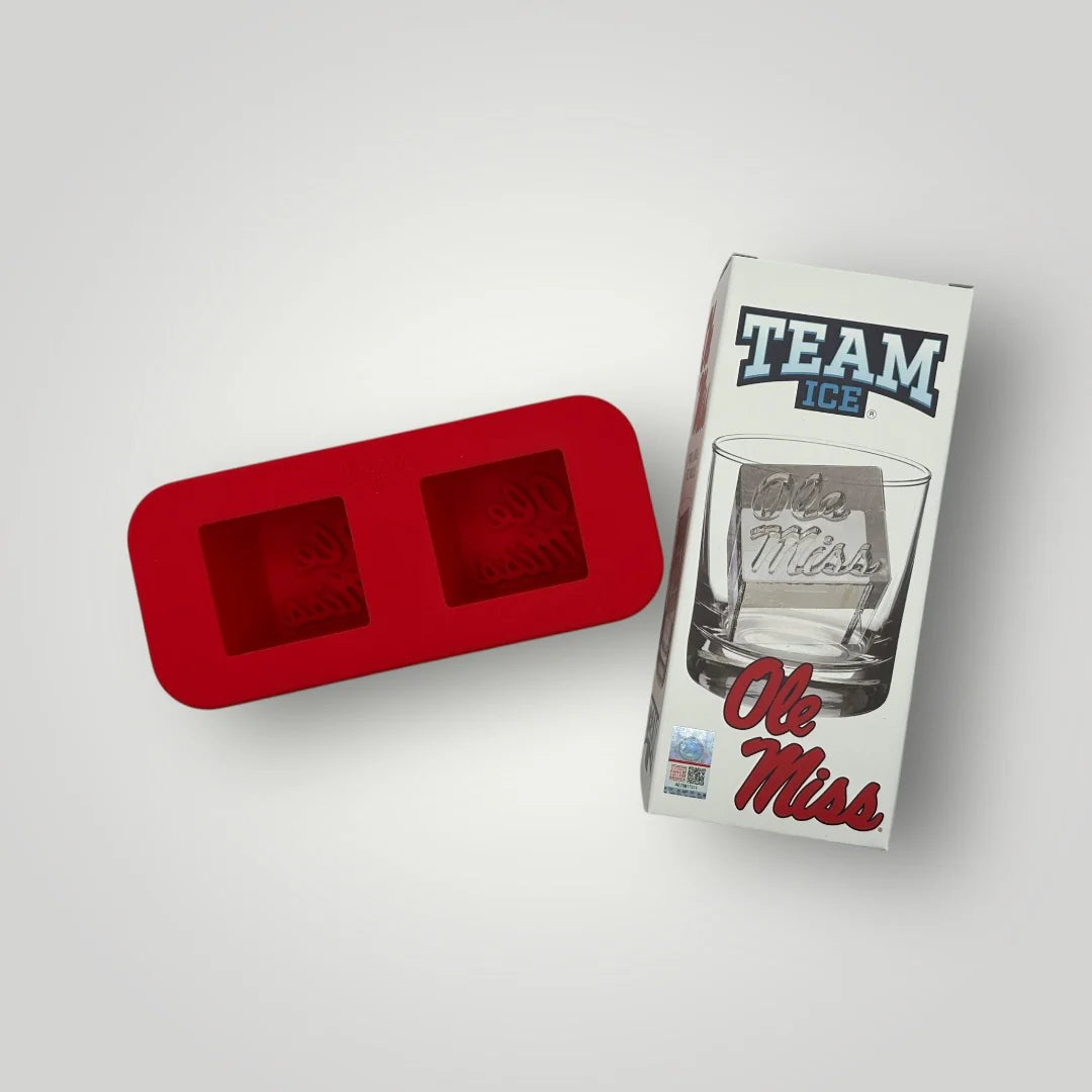Large Ole Miss - Script Ice Mold