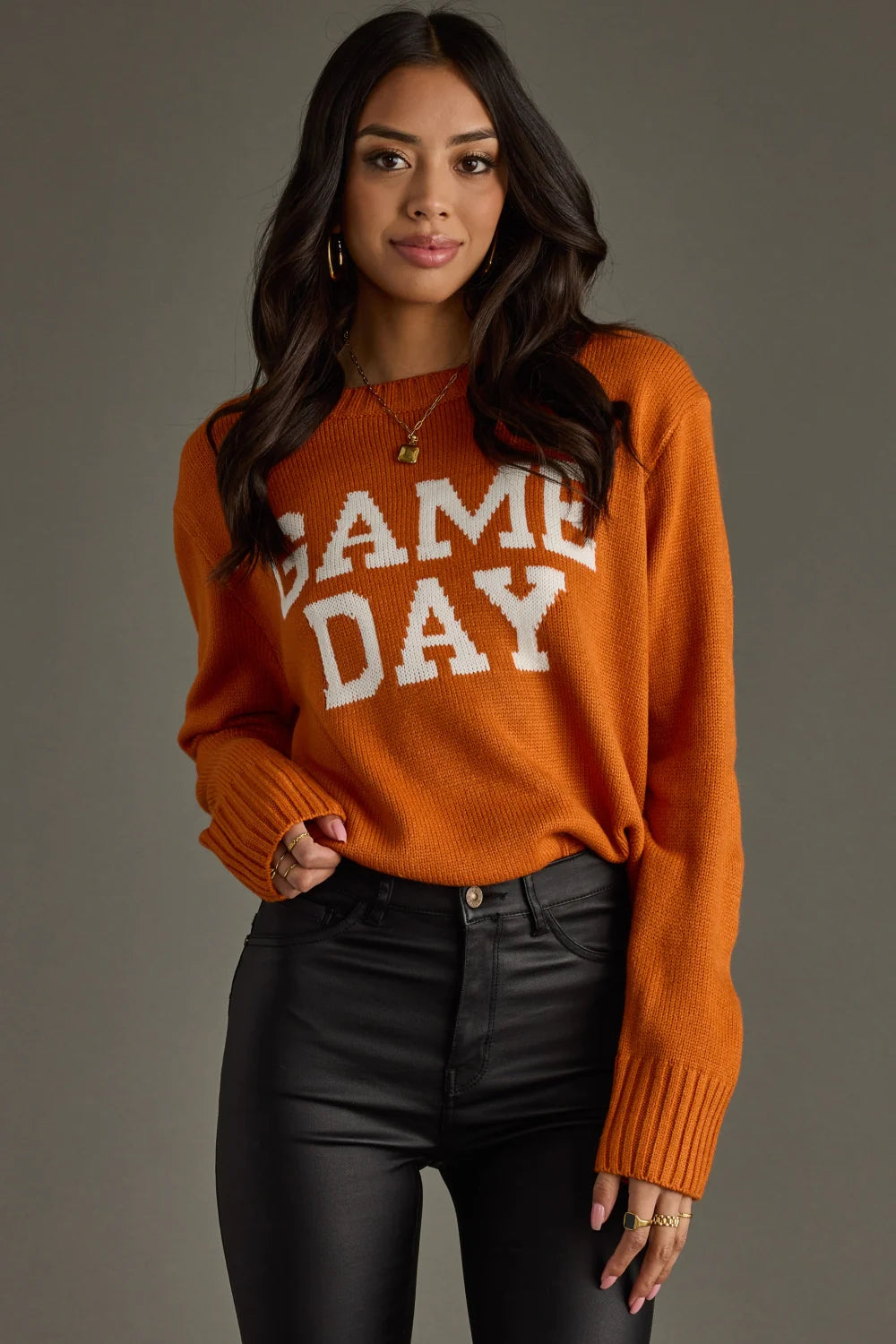 Game Day Sweater - Orange