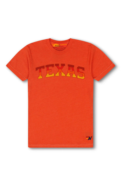 Aviator Nation - University of Texas Crew Tee Shirt - Orange