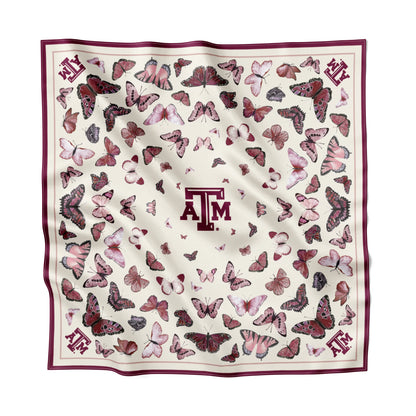 Texas A&M University Square Silk Scarf