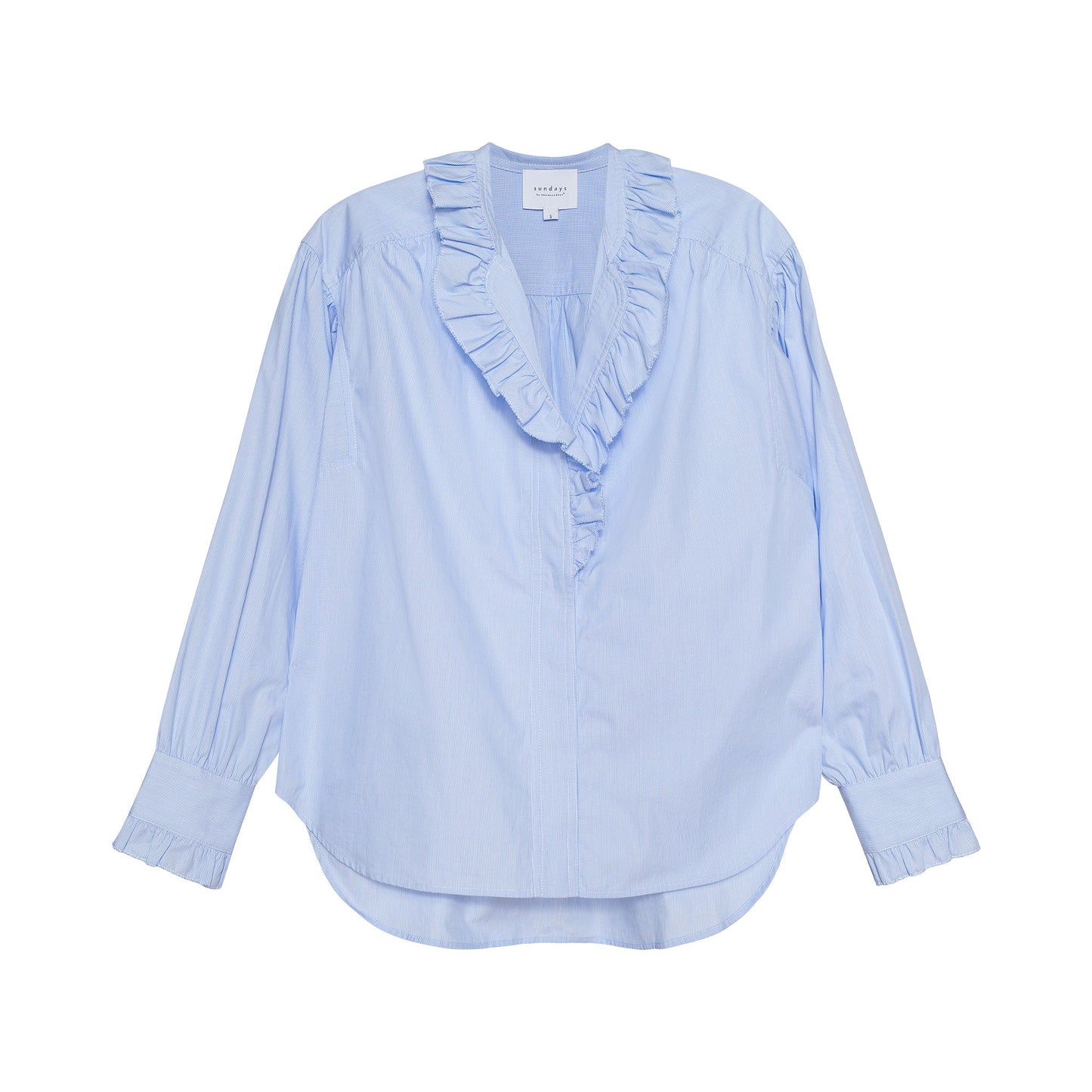 Opal Shirt - Della Blue Stripe