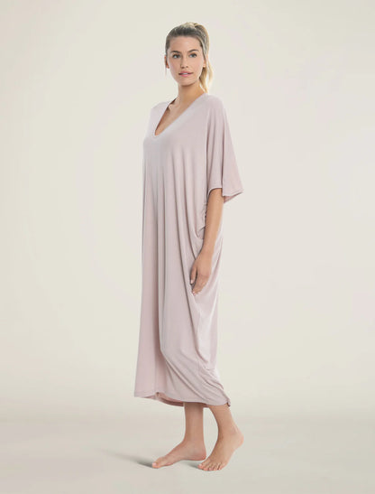 Barefoot Dreams - Luxe Milk Jersey® Caftan - Faded Rose