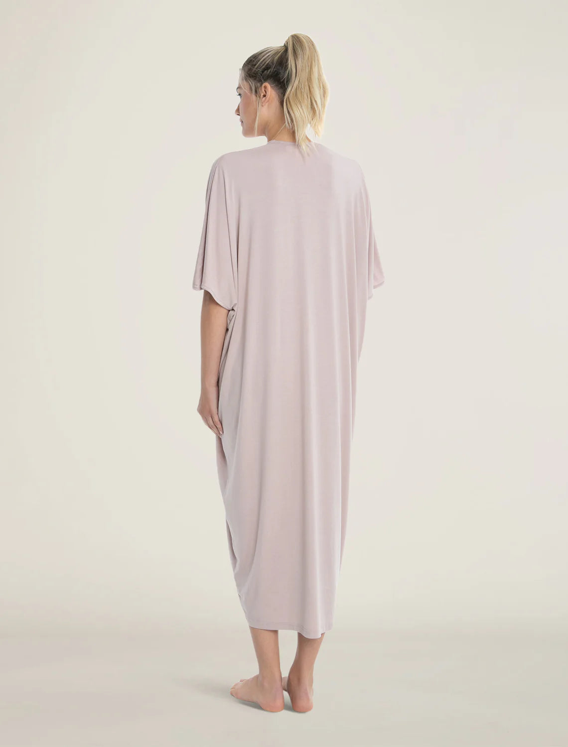 Barefoot Dreams - Luxe Milk Jersey® Caftan - Faded Rose