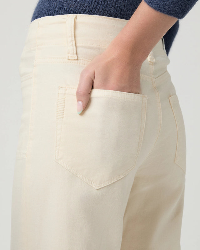 Ari Wide Leg Pant - Quartz Sand