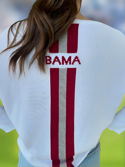 Long Sleeve Knit Sweater - Roll Tide