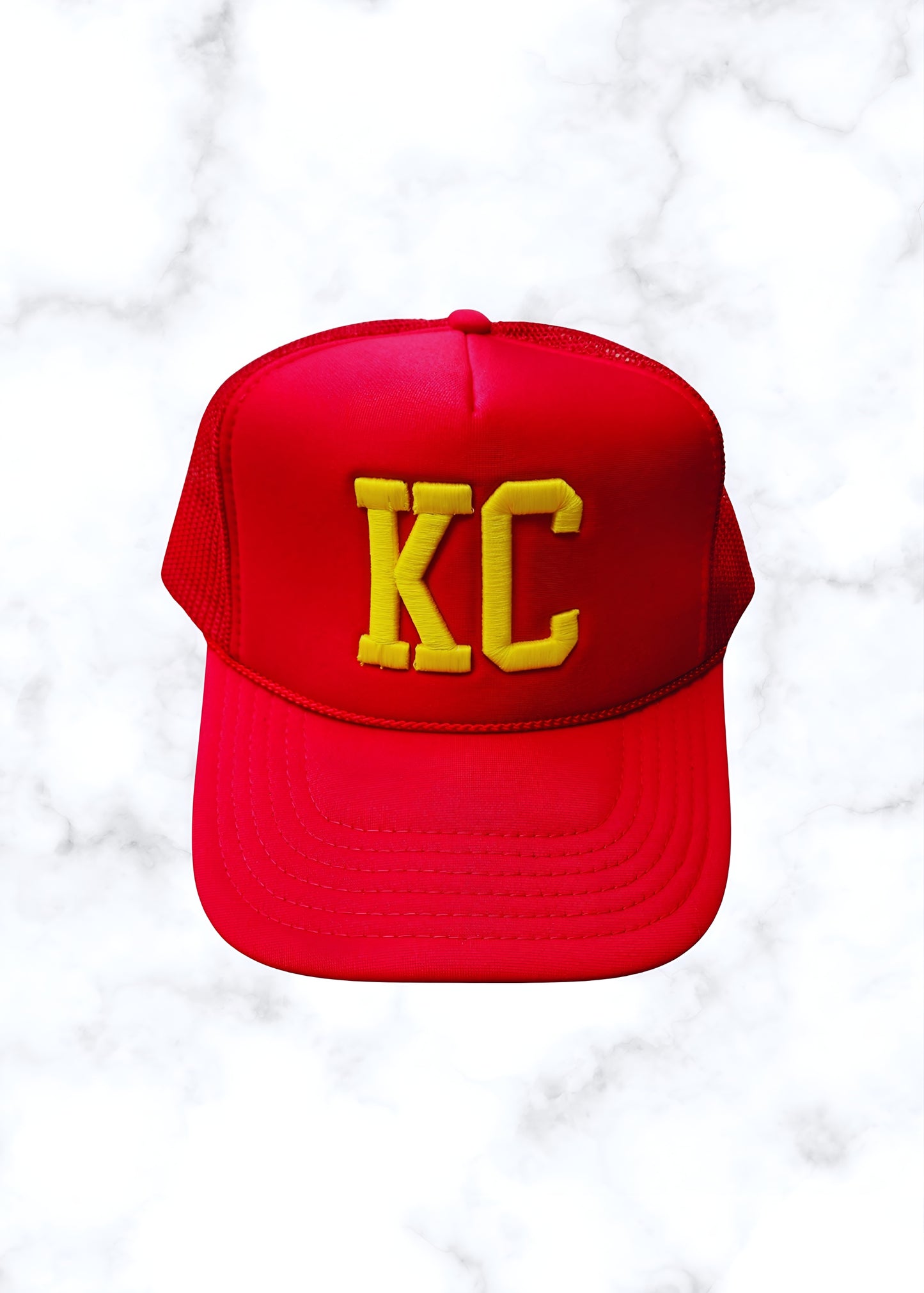 KC Trucker Hat - Red