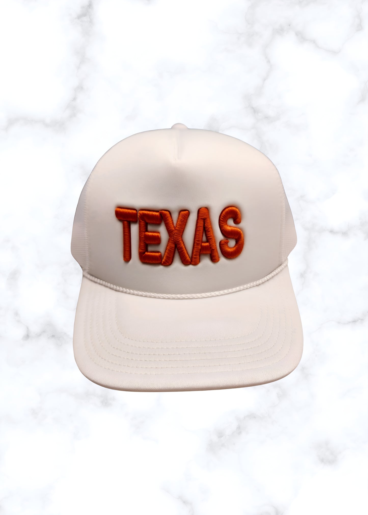 Texas Trucker Hat - White