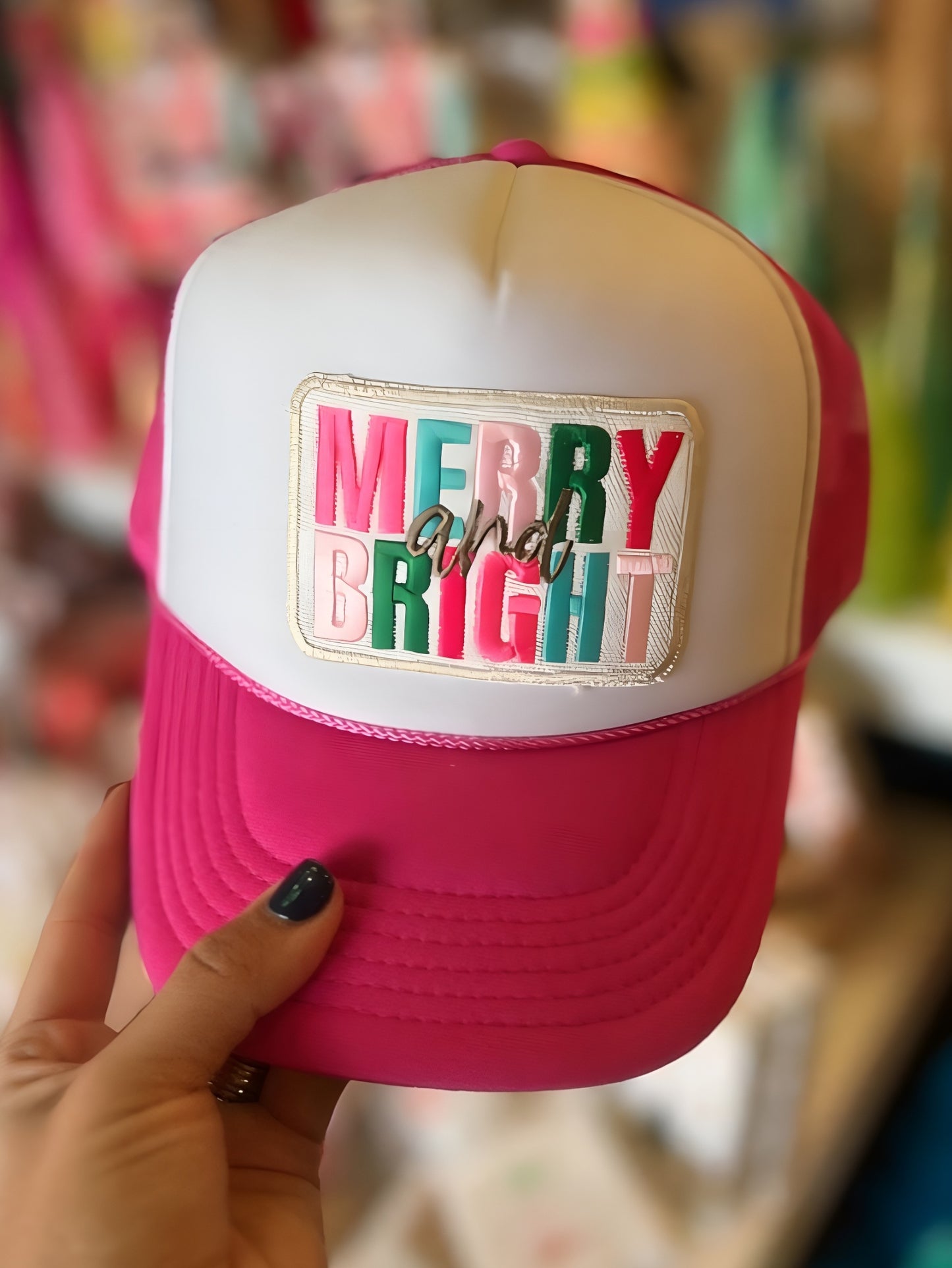 Merry & Bright Trucker Hat