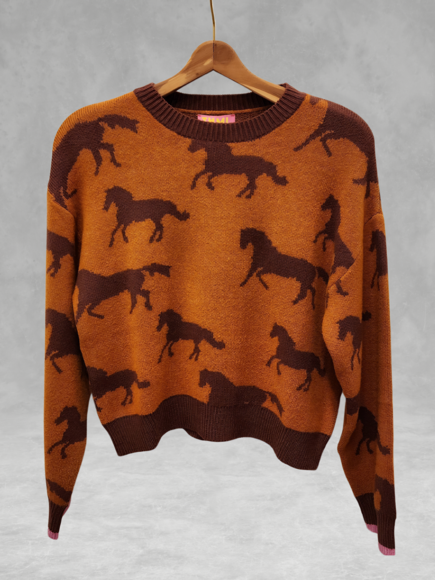 THML - Knit Horse Sweater - Rustic