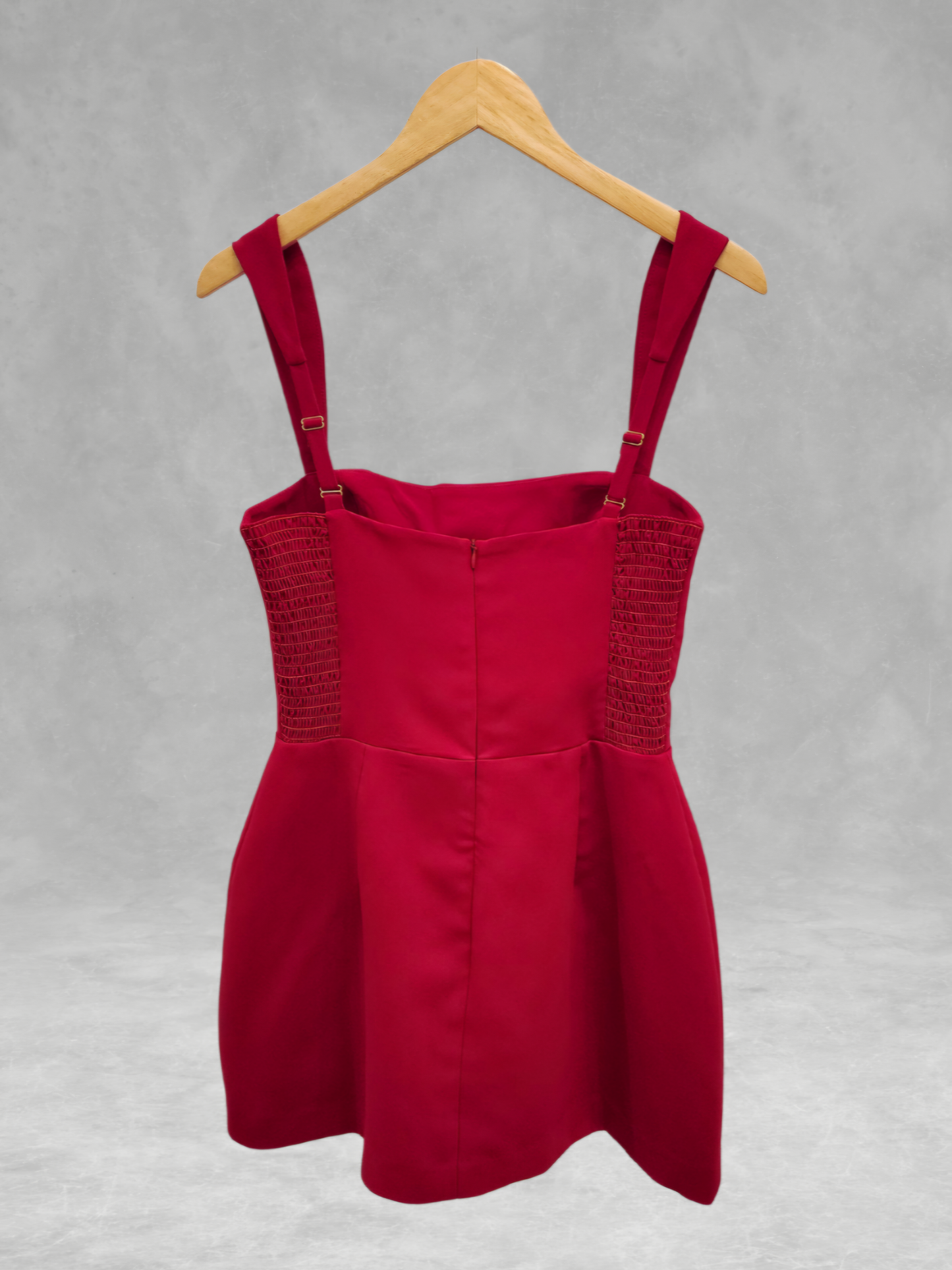 Amanda Uprichard - Bethany Skort Romper - Scarlet