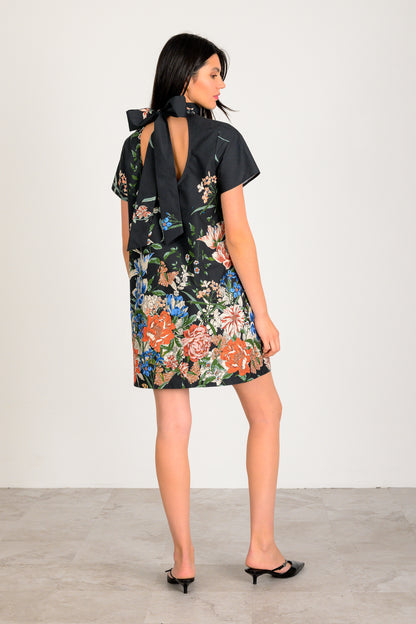 Rory Dress - Black Multi