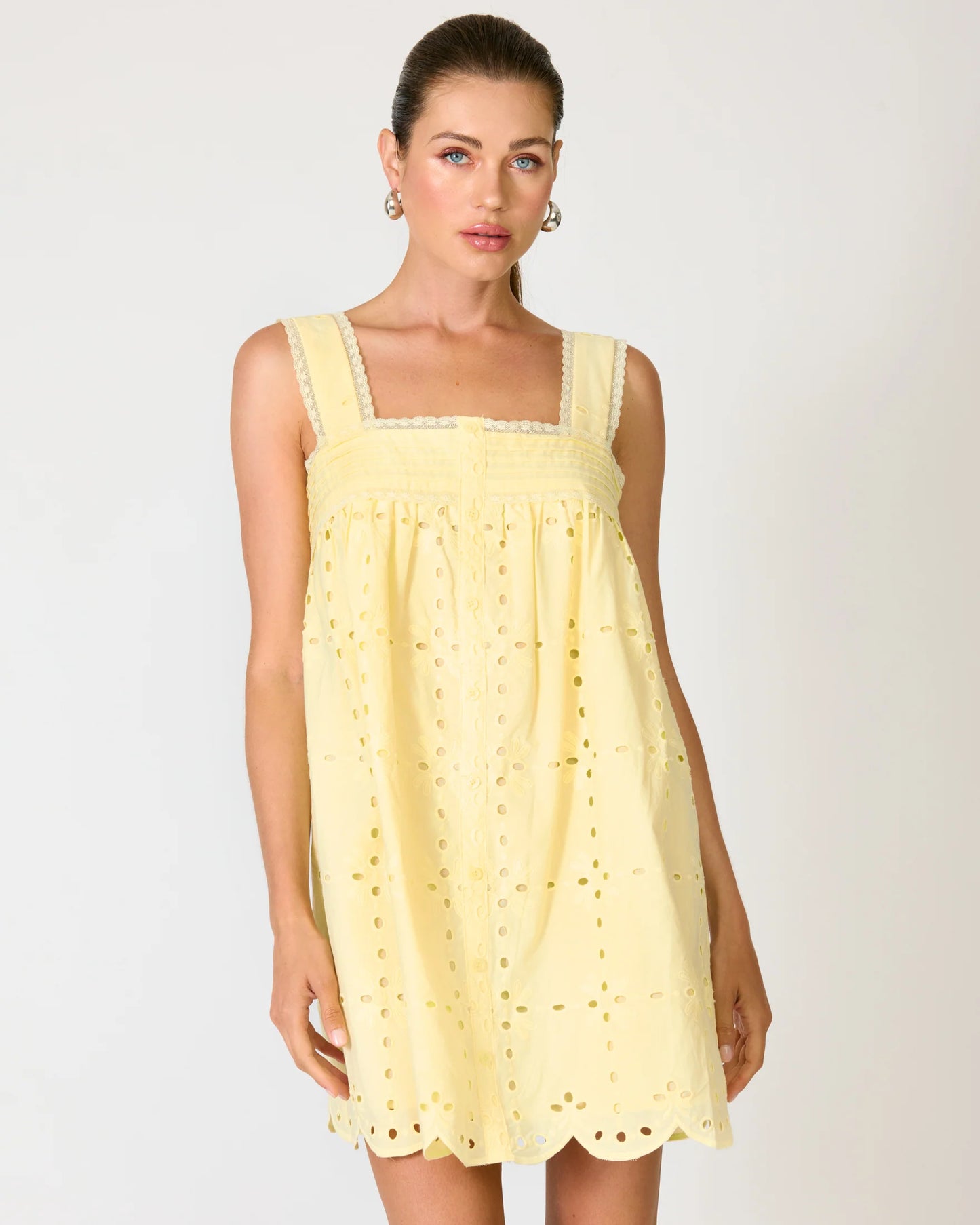Marga Mini Dress - Yellow