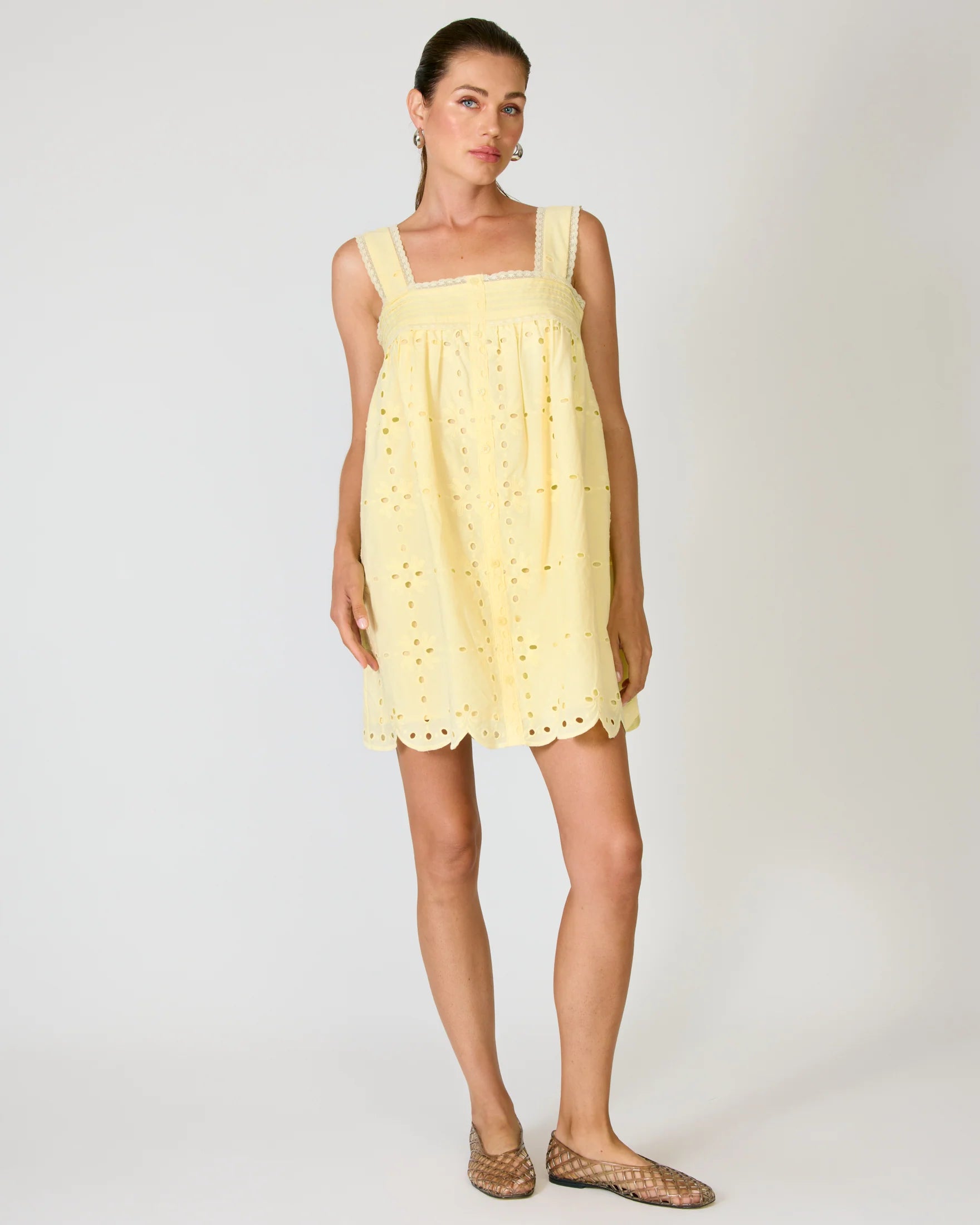 Marga Mini Dress - Yellow