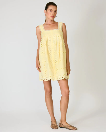 Marga Mini Dress - Yellow