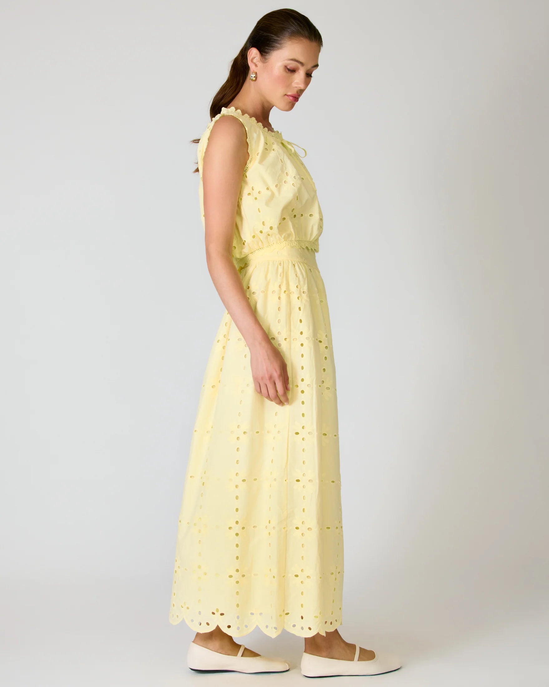 Marga Top & Skirt Set - Yellow